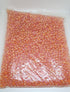 Orange Colour Bulk Pack Plastic Beads
